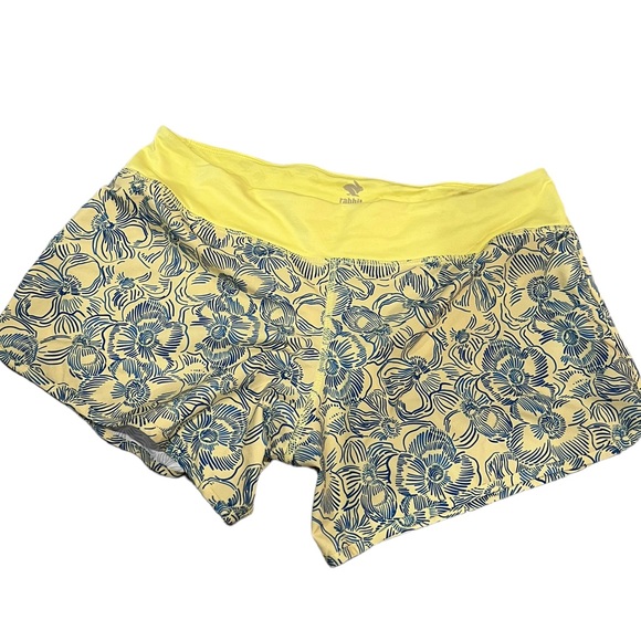 Rabbit Catch Me If You Can 2.5” Short Medium Aurora Floral (Yellow/Blue) - Picture 2 of 5